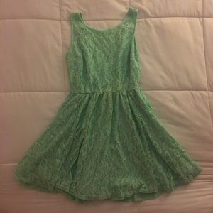 Mint Green Dress